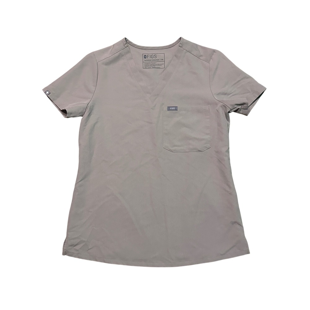 Figs Catarina One-Pocket Scrub Top BOULDER‎ XS